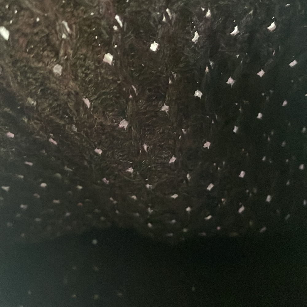 Victoria’s Secret Dark Purple and Charcoal Gray Knit Sweater sz S - Picture 5 of 5
